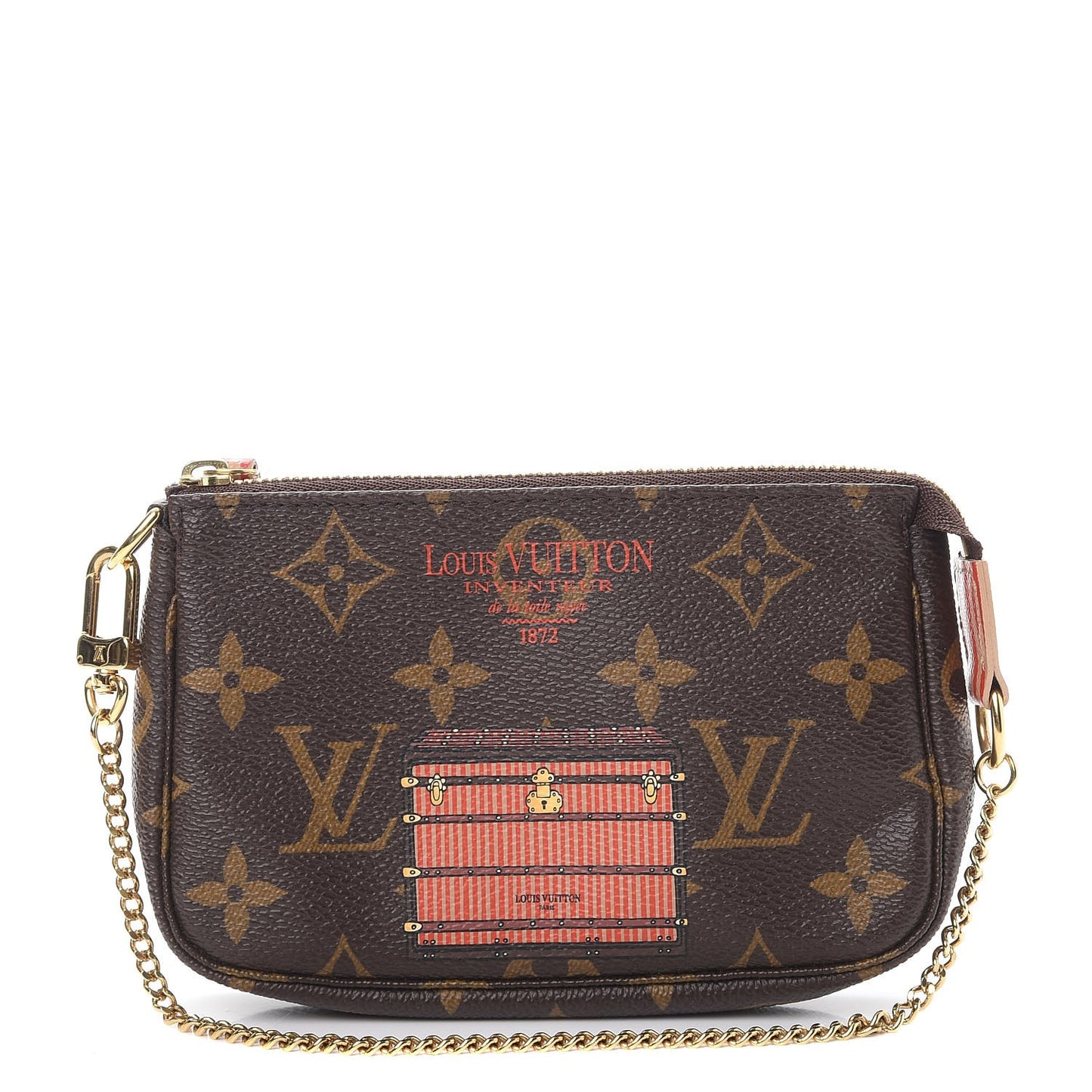 Monogram Trunks and Locks Mini Pochette Accessories