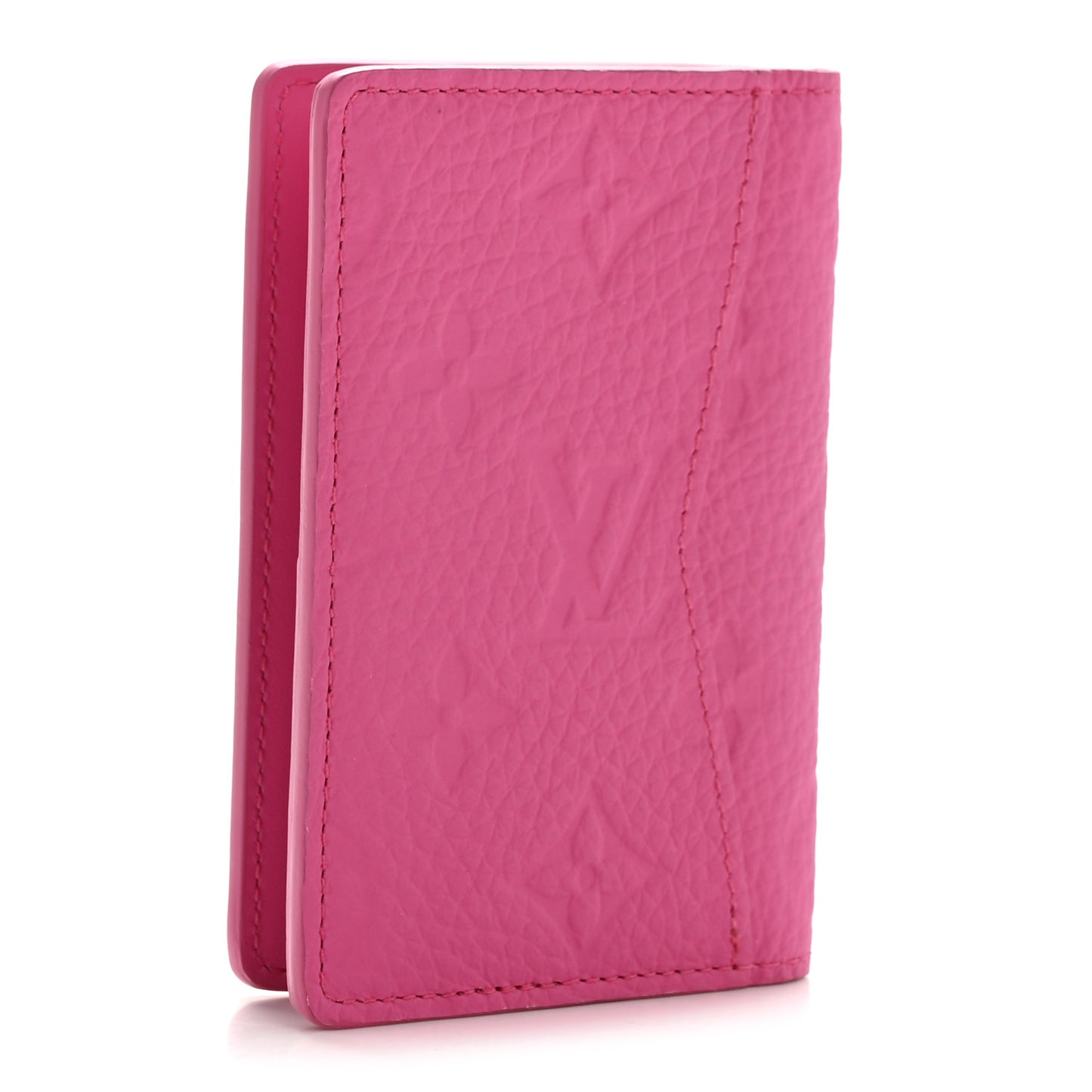 Taurillon Monogram Pocket Organizer Pink