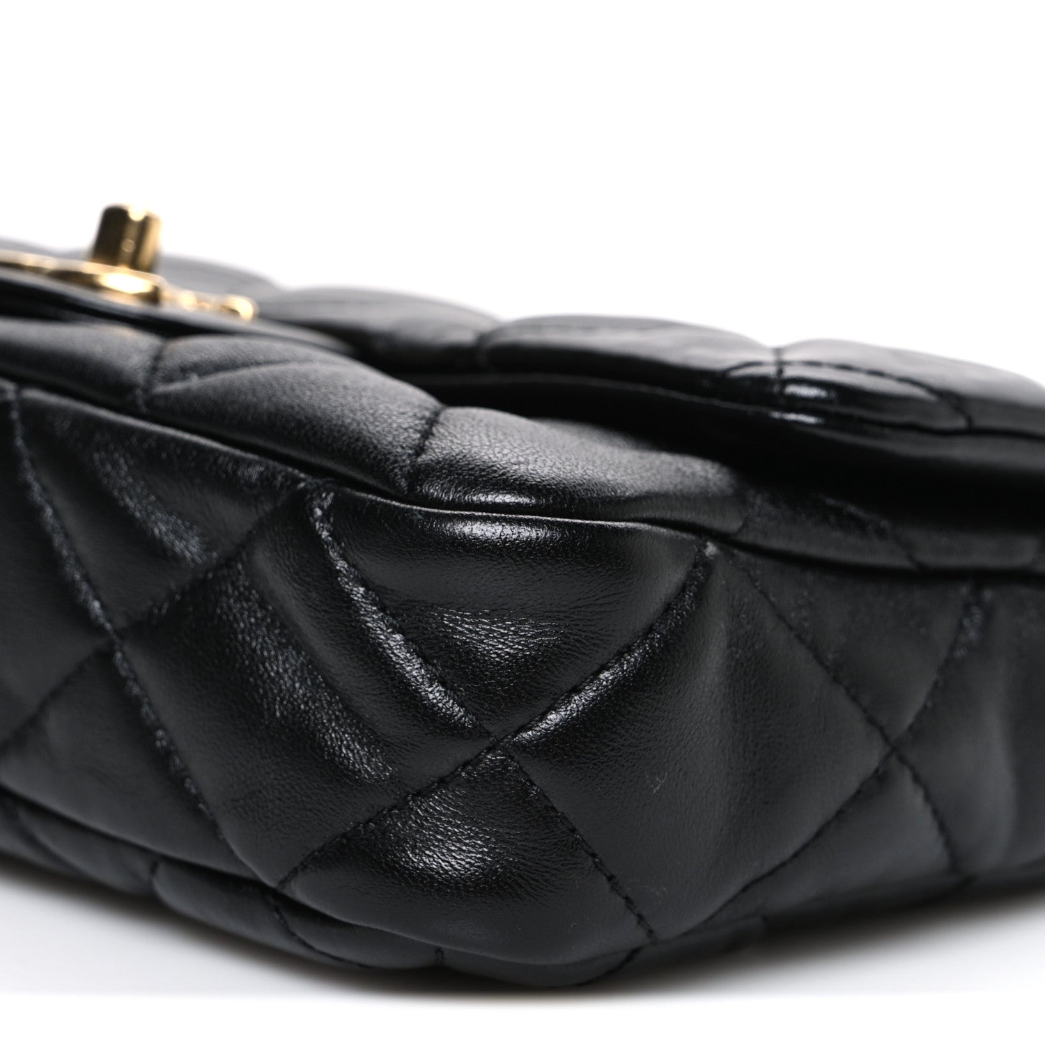 Chanel Lambskin Quilted Small Funky Town Flap Black 10 of 10