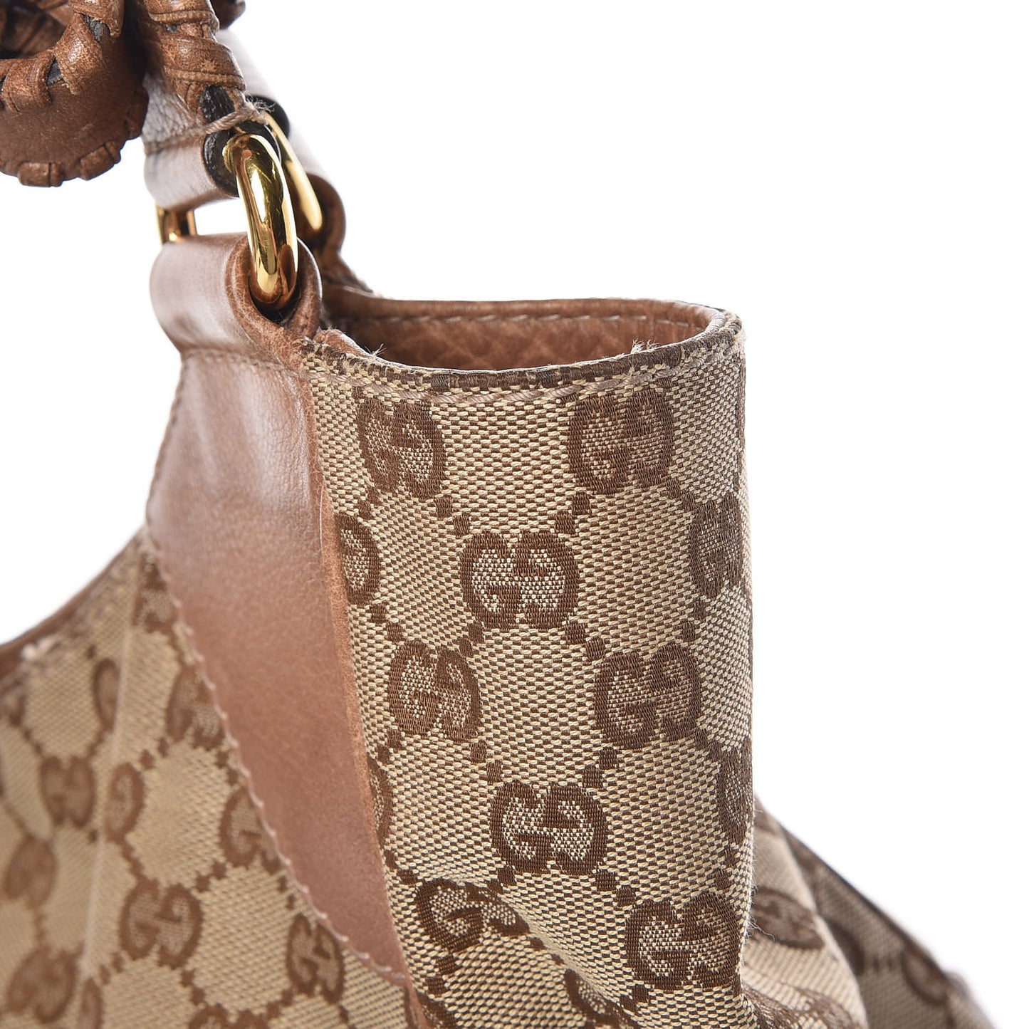 Monogram Medium Charlotte Hobo Brown
