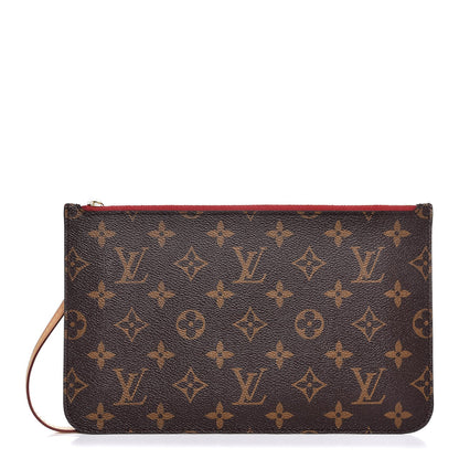 Louis Vuitton Monogram Neverfull MM GM Pochette Cherry 8 of 14