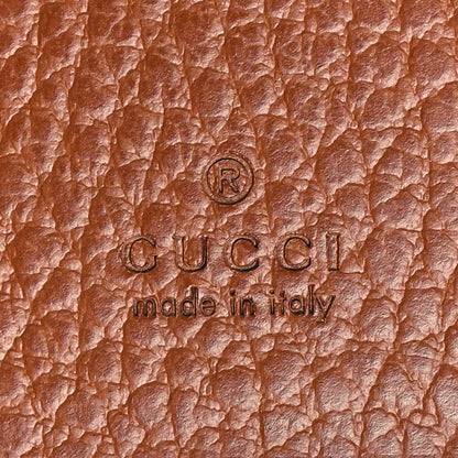Gucci New Denim GG Monogram Jackie 1961 Card Case Blue Tea Cuir 7 of 10