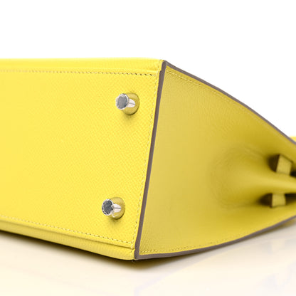 Hermes Epsom Kelly Sellier 25 Lime 9 of 10