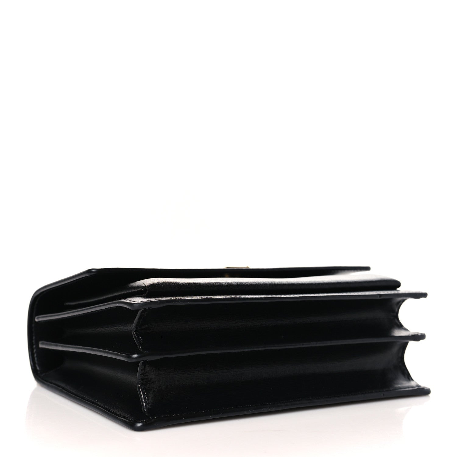 Saint Laurent Calfskin Medium Monogram Sunset Black 3 of 9