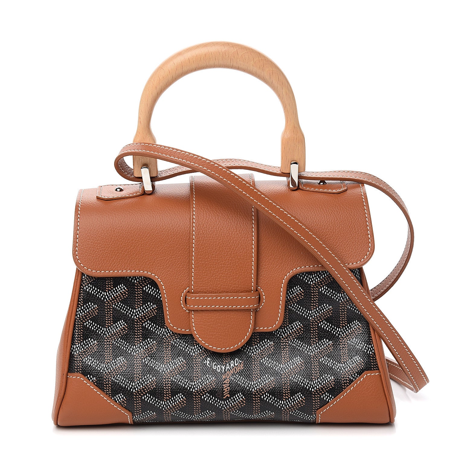 Goyard Goyardine Mini Saigon Black Gold 1 of 7