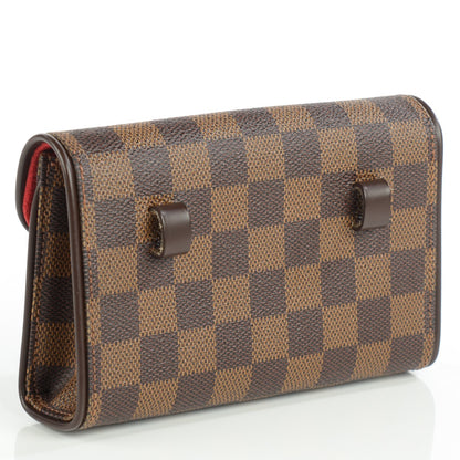 Louis Vuitton Damier Ebene Pochette Florentine 3 of 7