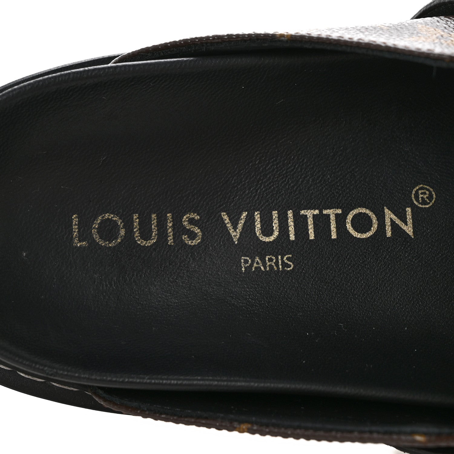 Louis Vuitton Patent Monogram Womens Cosy Flat Comfort Clog Mules 36 Brown 8 of 13
