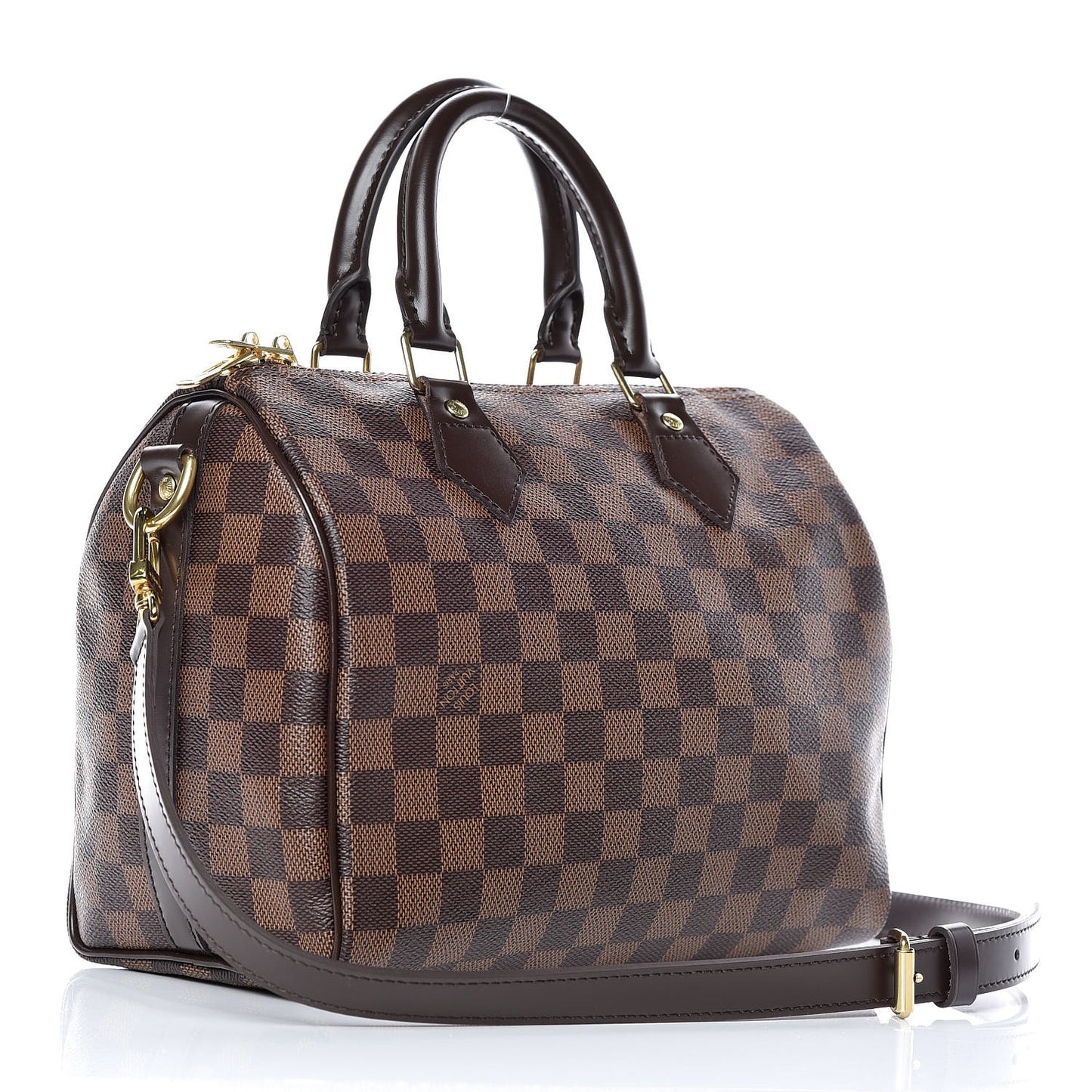 Damier Ebene Speedy Bandouliere 25