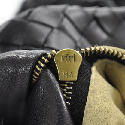 Bottega Veneta Nappa Intrecciato Shoulder Bag Nero Black 10 of 10