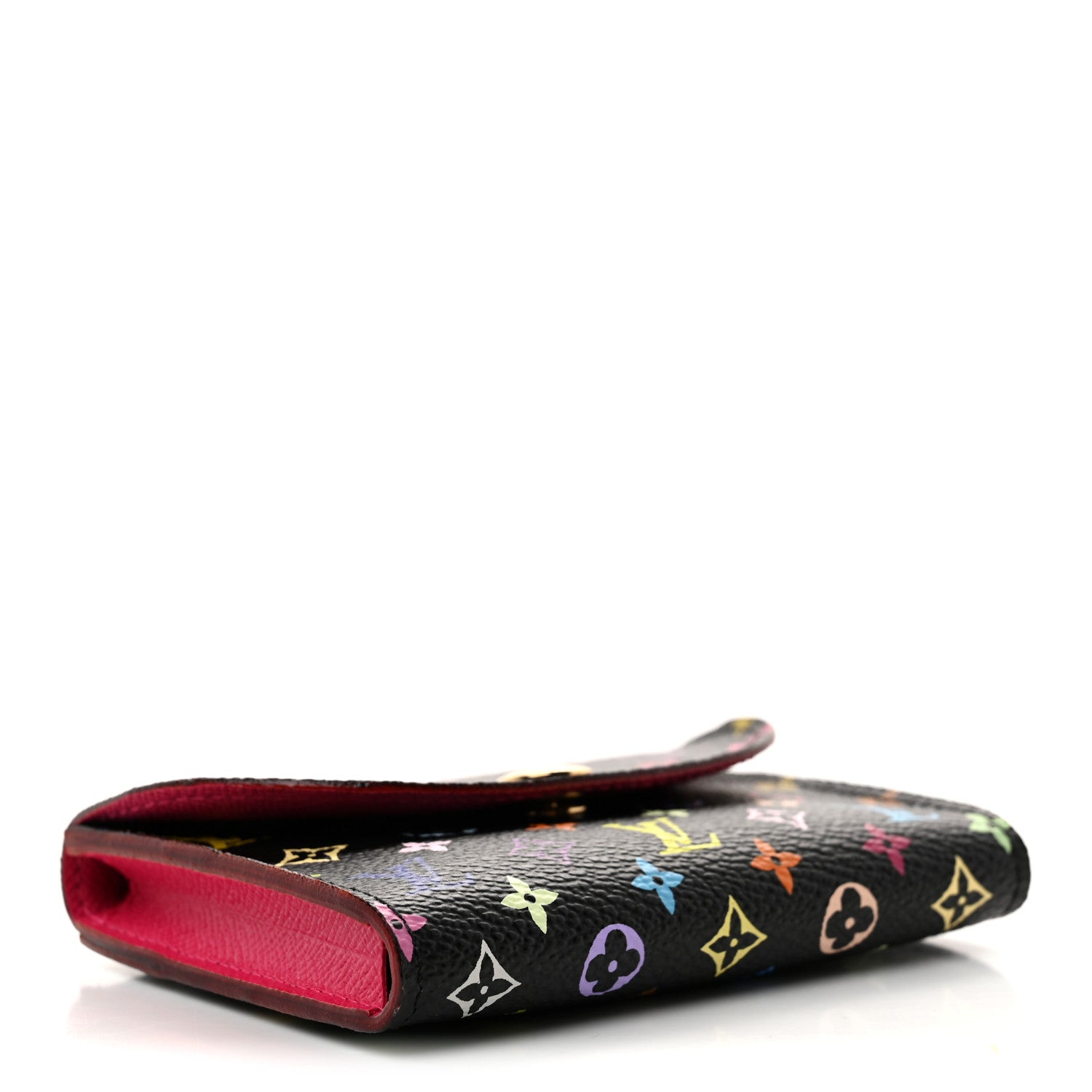 Louis Vuitton Monogram Multicolor Business Card Holder Black Grenade 4 of 7