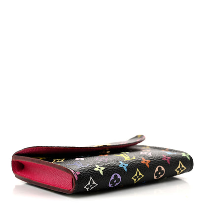 Louis Vuitton Monogram Multicolor Business Card Holder Black Grenade 4 of 7