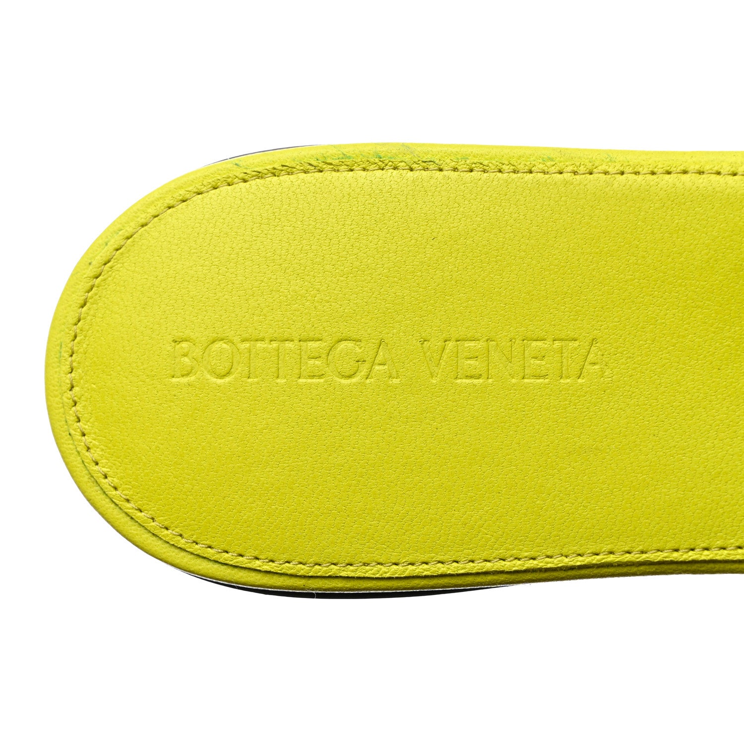 Bottega Veneta Nappa Maxi Intrecciato Lido Flat Sandals 38.5 Kiwi 6 of 9