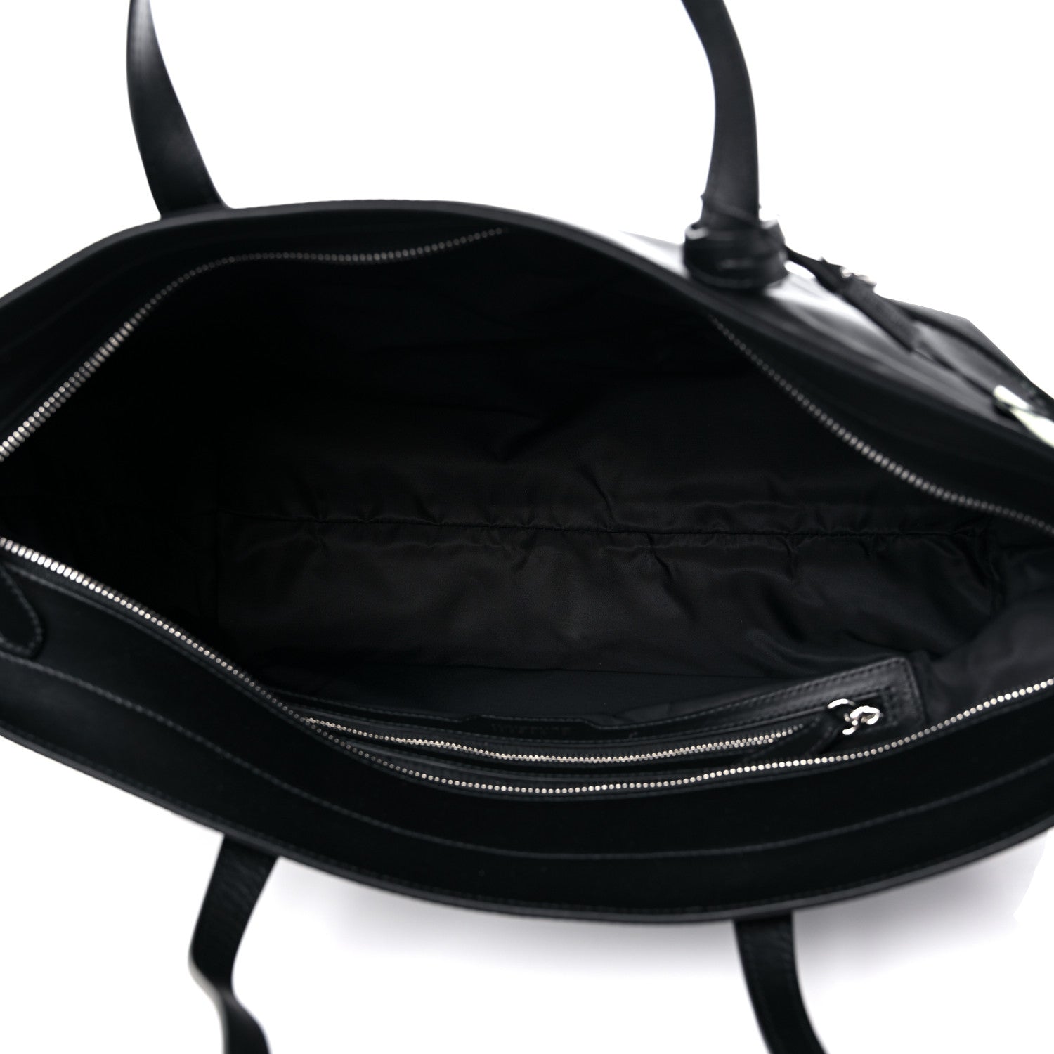Burberry Nylon Logo Tote Bag Black 5 of 9