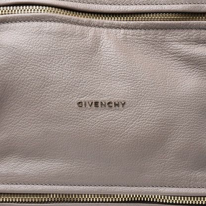 Givenchy Sugar Goatskin Medium Tri-Color Pandora Taupe Black Orange 10 of 11