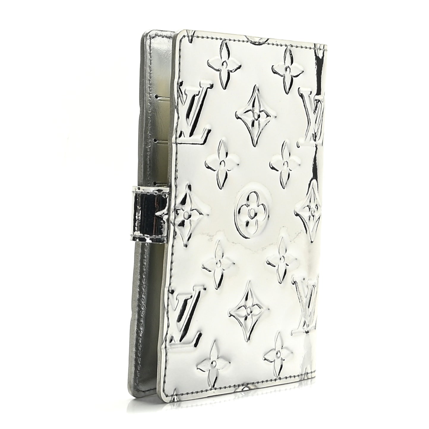 Monogram Miroir Small Ring Agenda Silver
