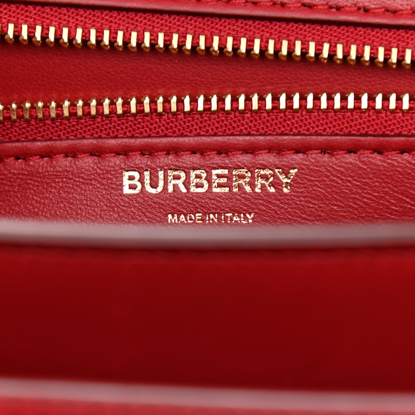 Calfskin Small TB Bag Dark Crimson