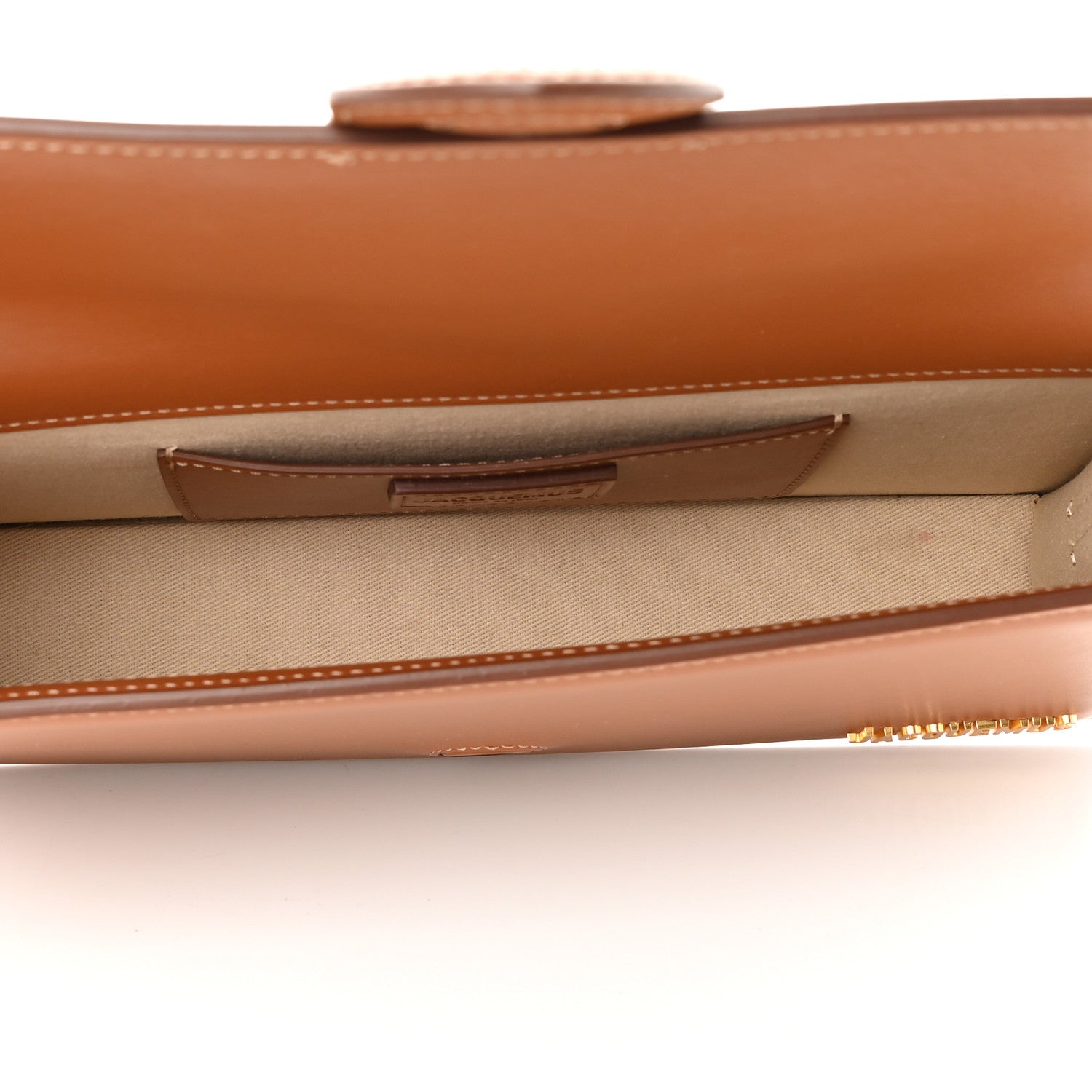 Jacquemus Smooth Calfskin Le Bambino Long Light Brown 5 of 9