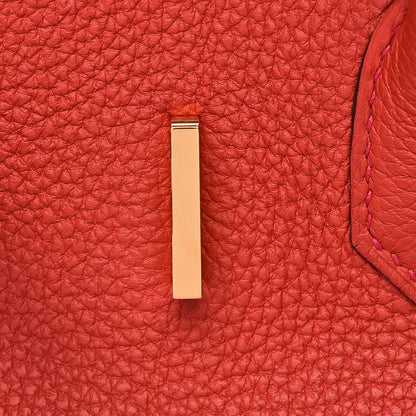 Hermes Togo Birkin 30 Geranium 27 of 31