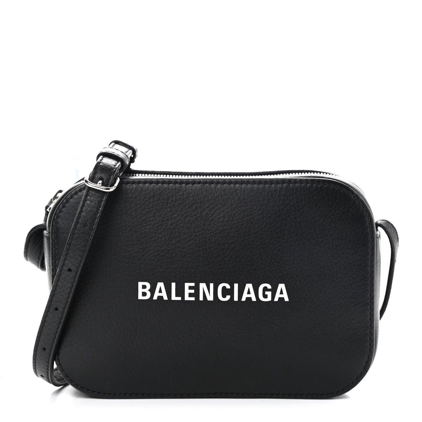 Calfskin Logo XS Everyday Camera Bag Black