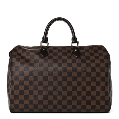 Louis Vuitton Damier Ebene Speedy 35 1 of 24