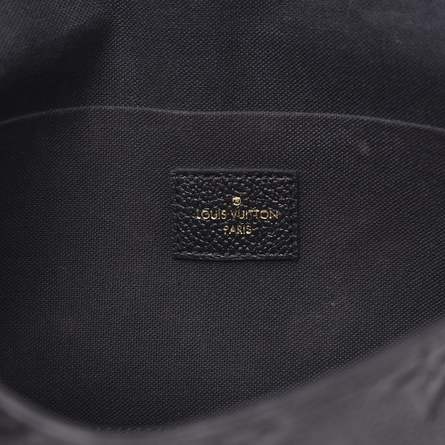 Louis Vuitton Empreinte Pochette Felicie Chain Wallet Black 6 of 9