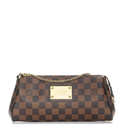 Louis Vuitton Damier Ebene Eva Clutch 1 of 7