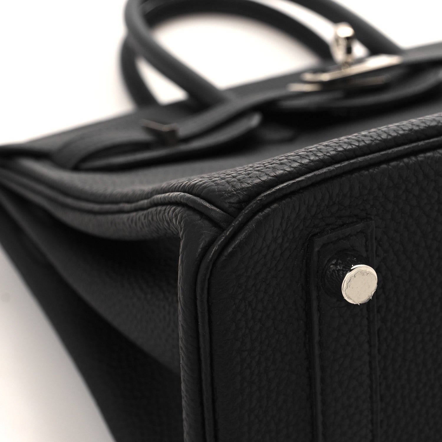 Hermes Togo Birkin 25 Black 9 of 14