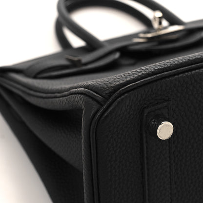 Hermes Togo Birkin 25 Black 9 of 14