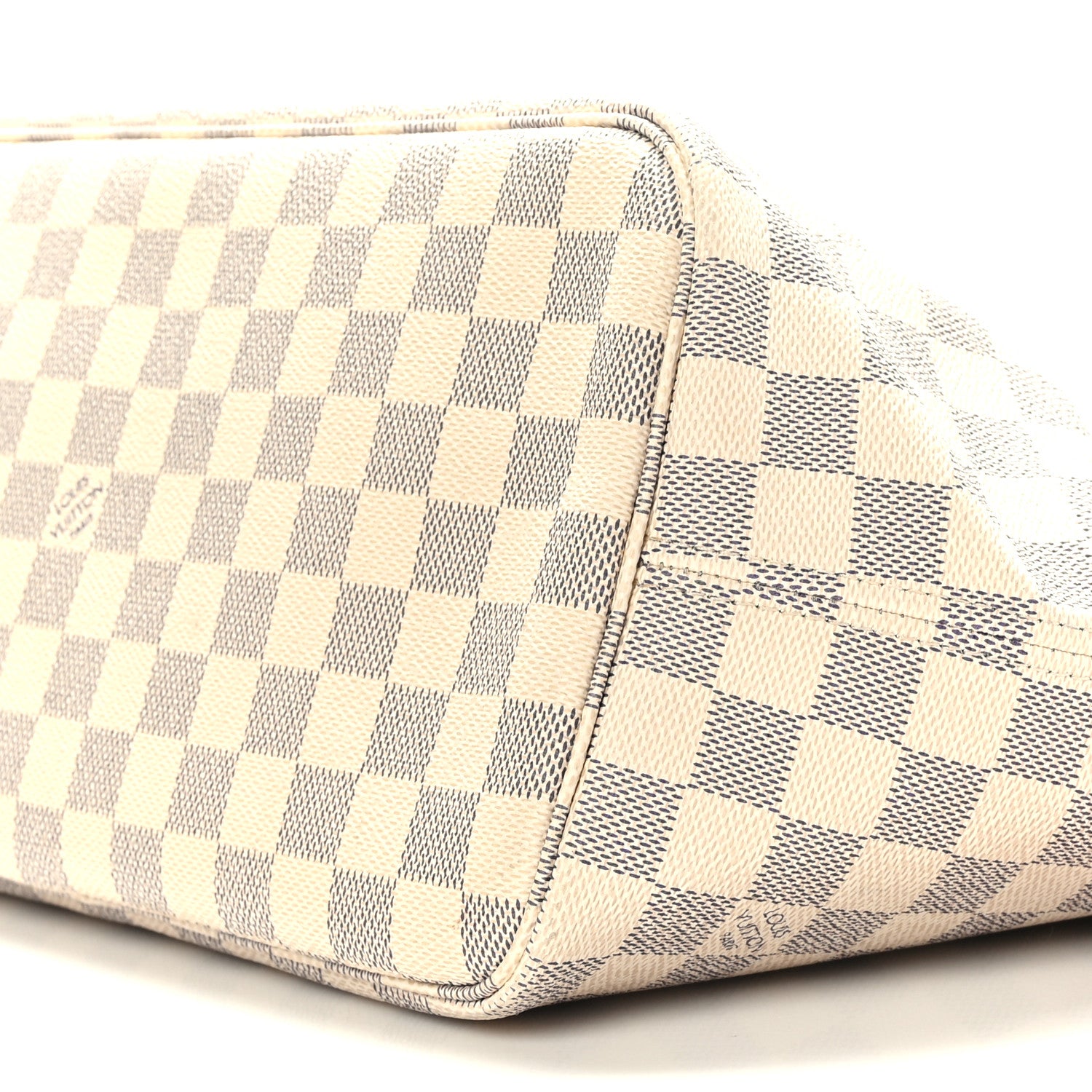 Louis Vuitton Damier Azur Neo Neverfull MM Rose Ballerine 8 of 8