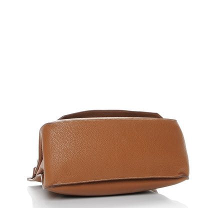 Hermes Taurillon Clemence Jypsiere 37 Gold 4 of 18