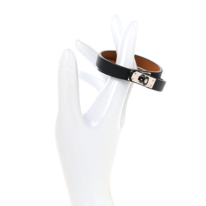 Hermes Swift Mini Kelly Double Tour Bracelet T2 Black 2 of 7