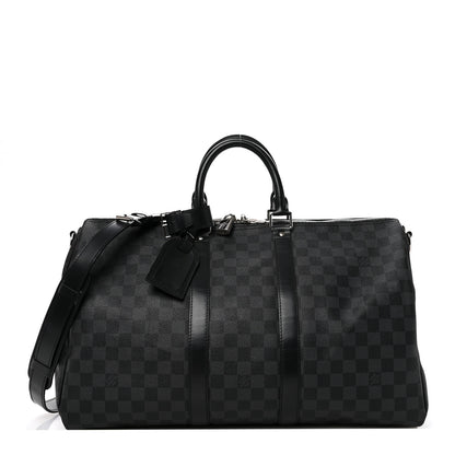 Louis Vuitton Damier Graphite Keepall Bandouliere 45 1 of 12
