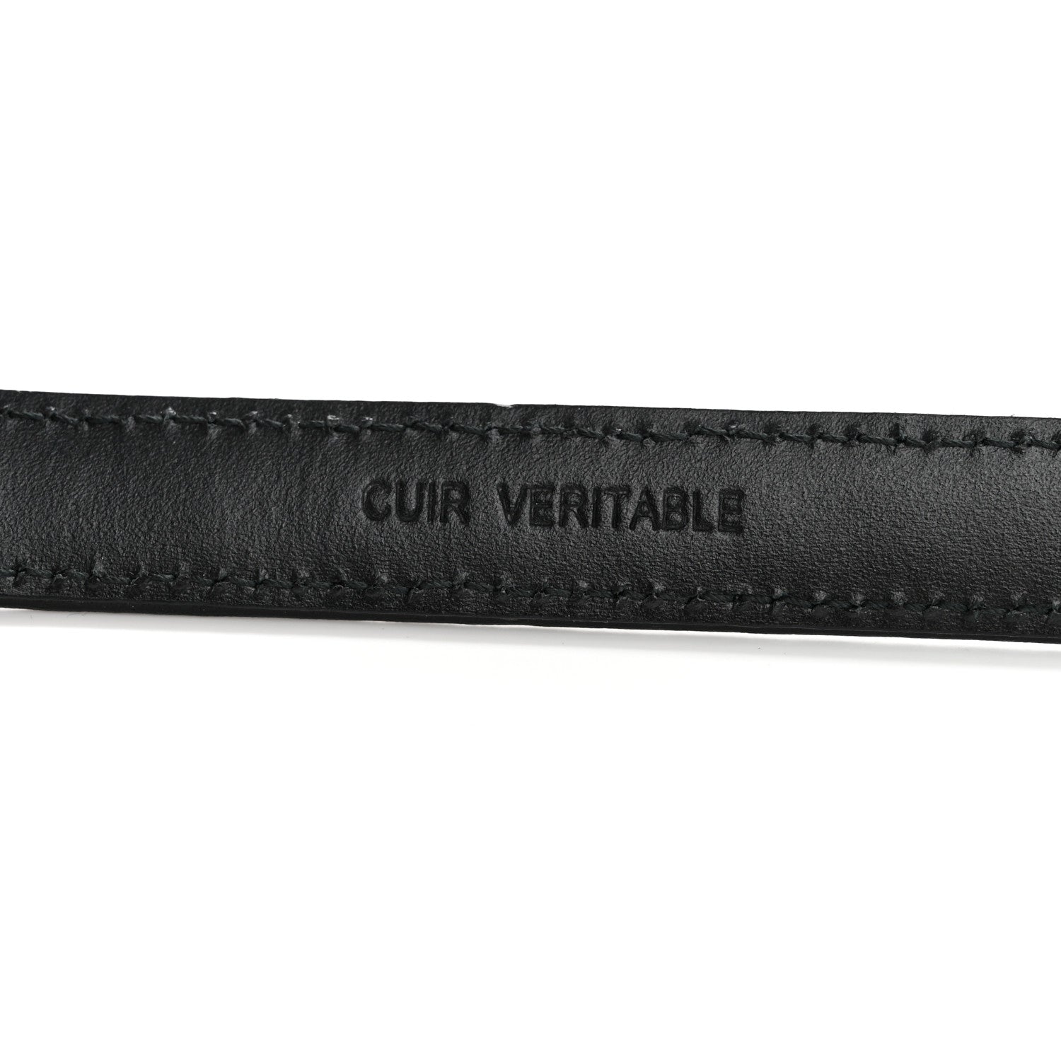 Chanel Calfskin Quilted CC Belt 80 32 Black 7 of 7