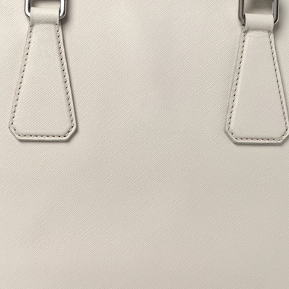 Prada Saffiano Travel Briefcase Talco 8 of 13
