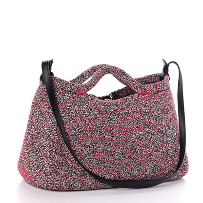 Balenciaga Tweed Toggle Convertible Tote Pink 3 of 8