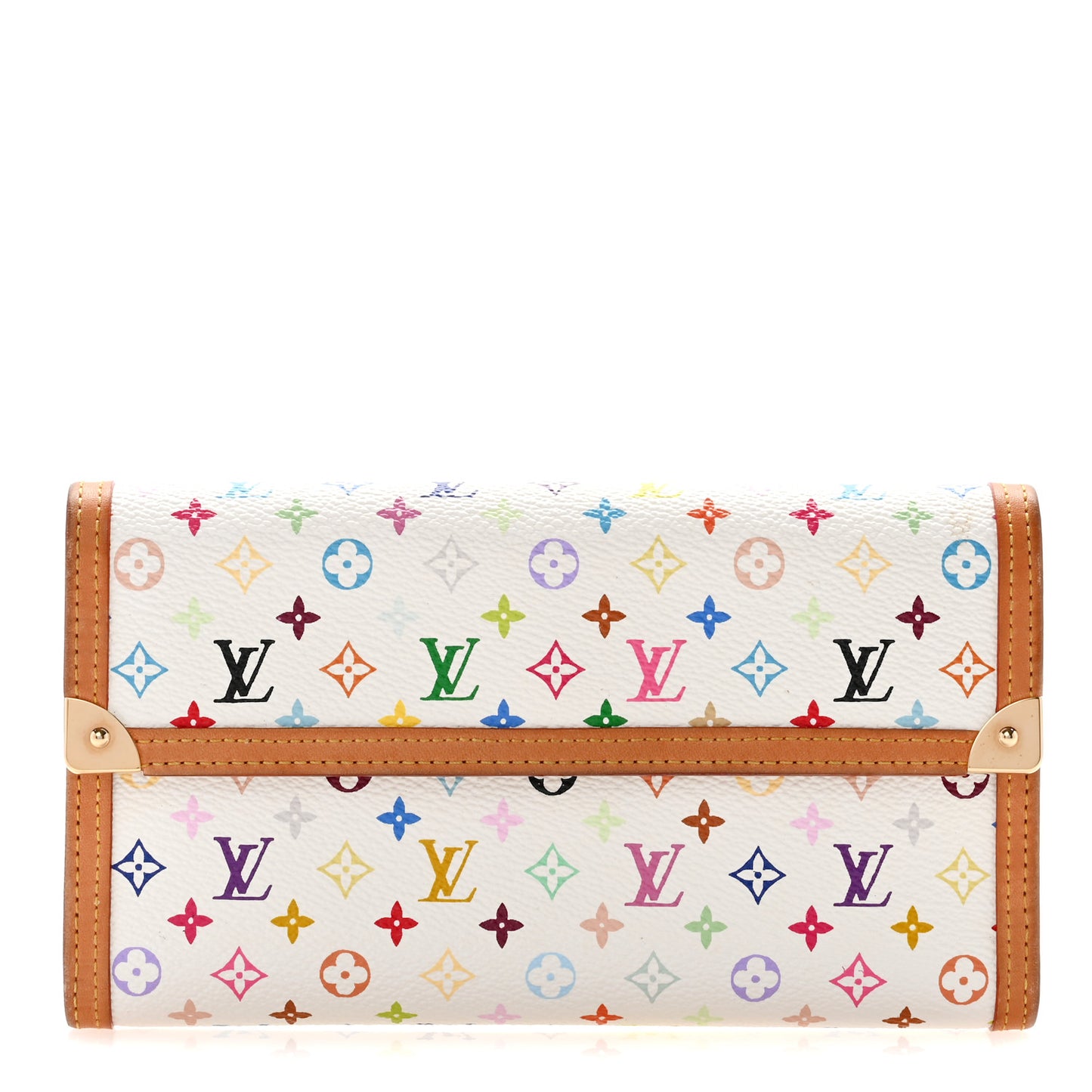 Monogram Multicolor Porte Tresor International Wallet White