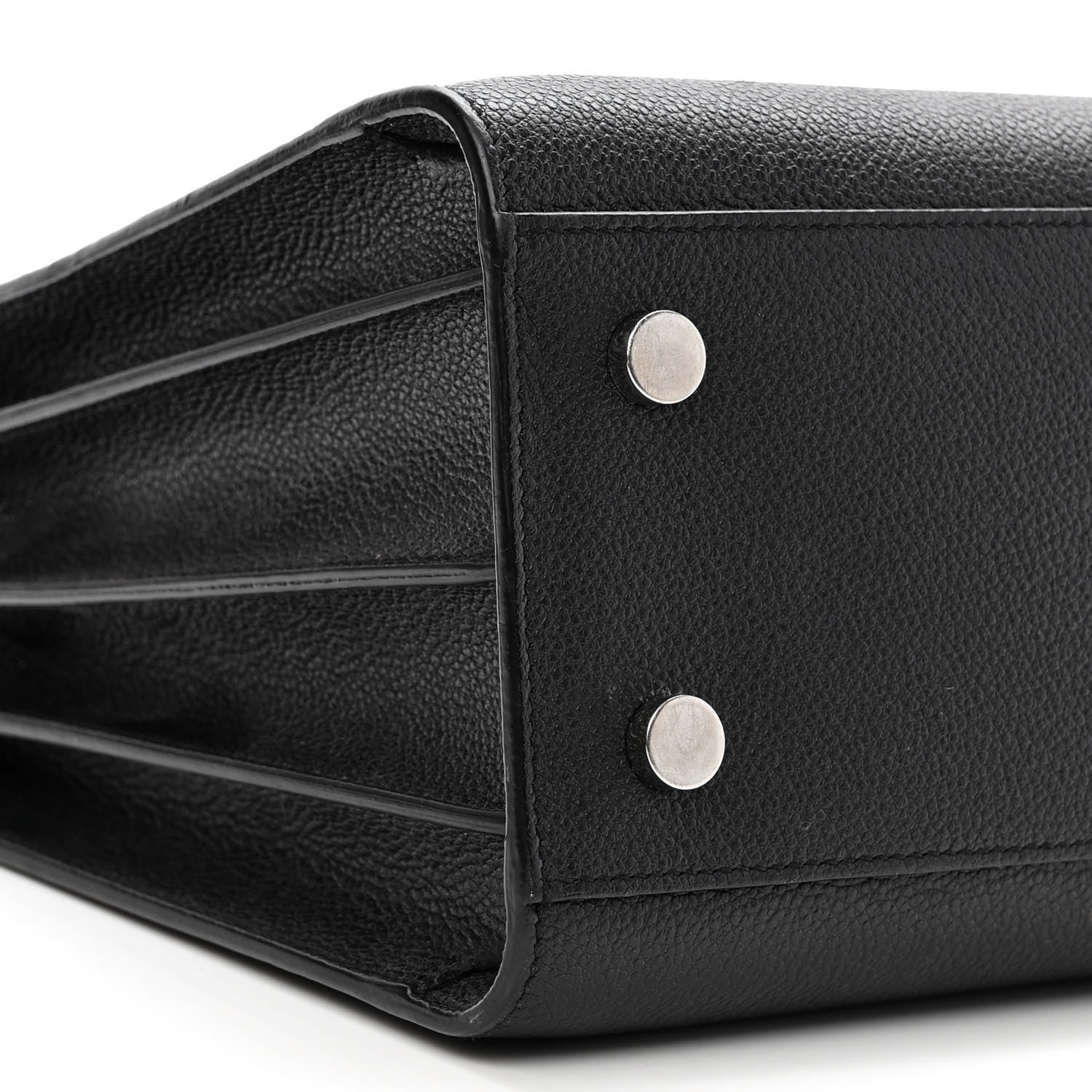 Saint Laurent Grained Calfskin Baby Sac De Jour Black 8 of 13