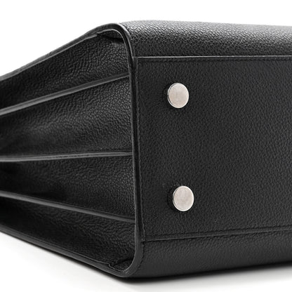 Saint Laurent Grained Calfskin Baby Sac De Jour Black 8 of 13