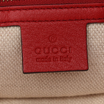 Gucci Pebbled Calfskin Large Soho Hobo Tabasco Red 6 of 9