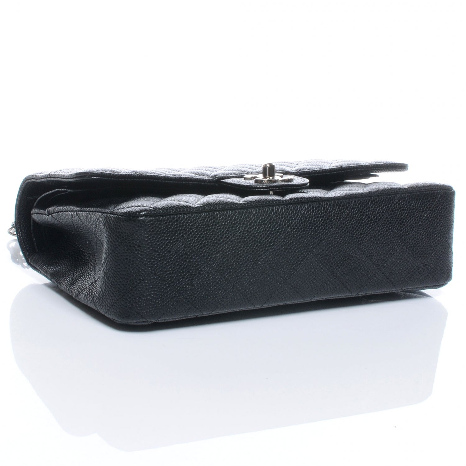 Chanel Caviar Quilted Medium Double Flap Black 4 of 8