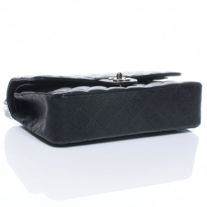 Chanel Caviar Quilted Medium Double Flap Black 4 of 8