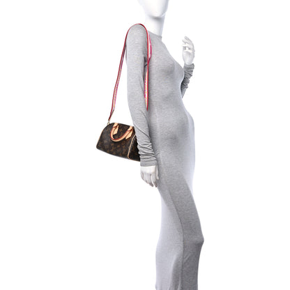 Louis Vuitton Monogram Speedy Bandouliere 20 Fuchsia 2 of 10