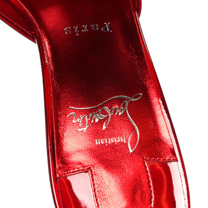 Christian Louboutin Patent Psychic Me Dolly 85 Sandals 41 Loubi 7 of 8