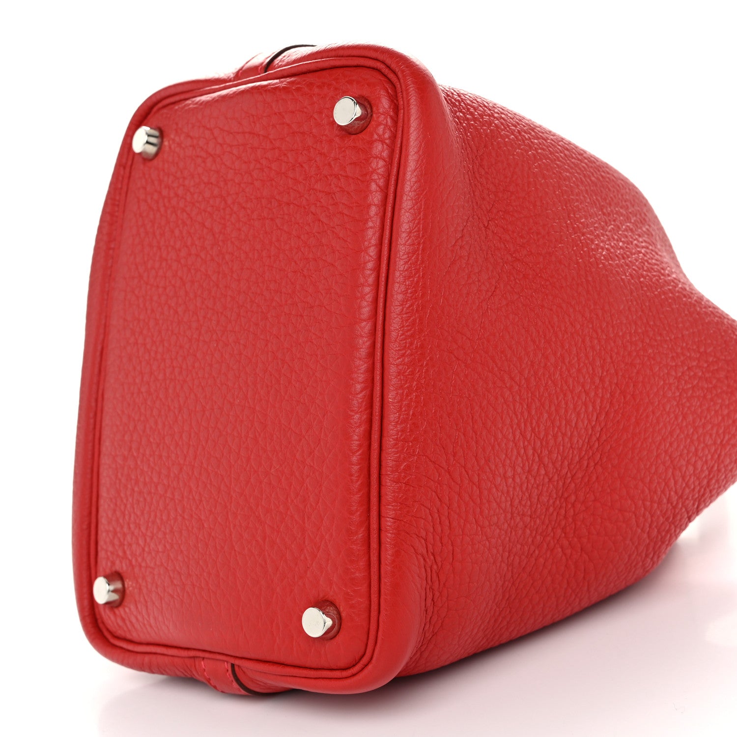 Hermes Taurillon Clemence Picotin 18 PM Rouge Vif 10 of 12