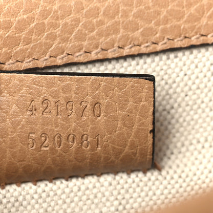 Gucci Dollar Calfskin Crystal Mini Dionysus Shoulder Bag Natural Tan Black Diamond 7 of 9
