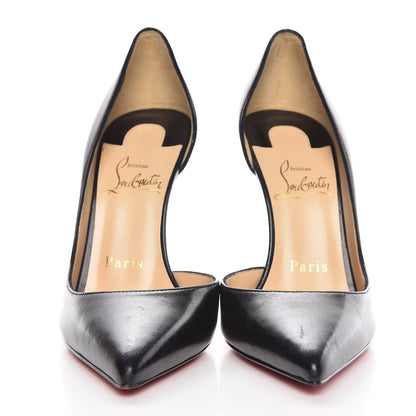 Christian Louboutin Shiny Nappa Iriza 100 Pumps 36 Black 2 of 9