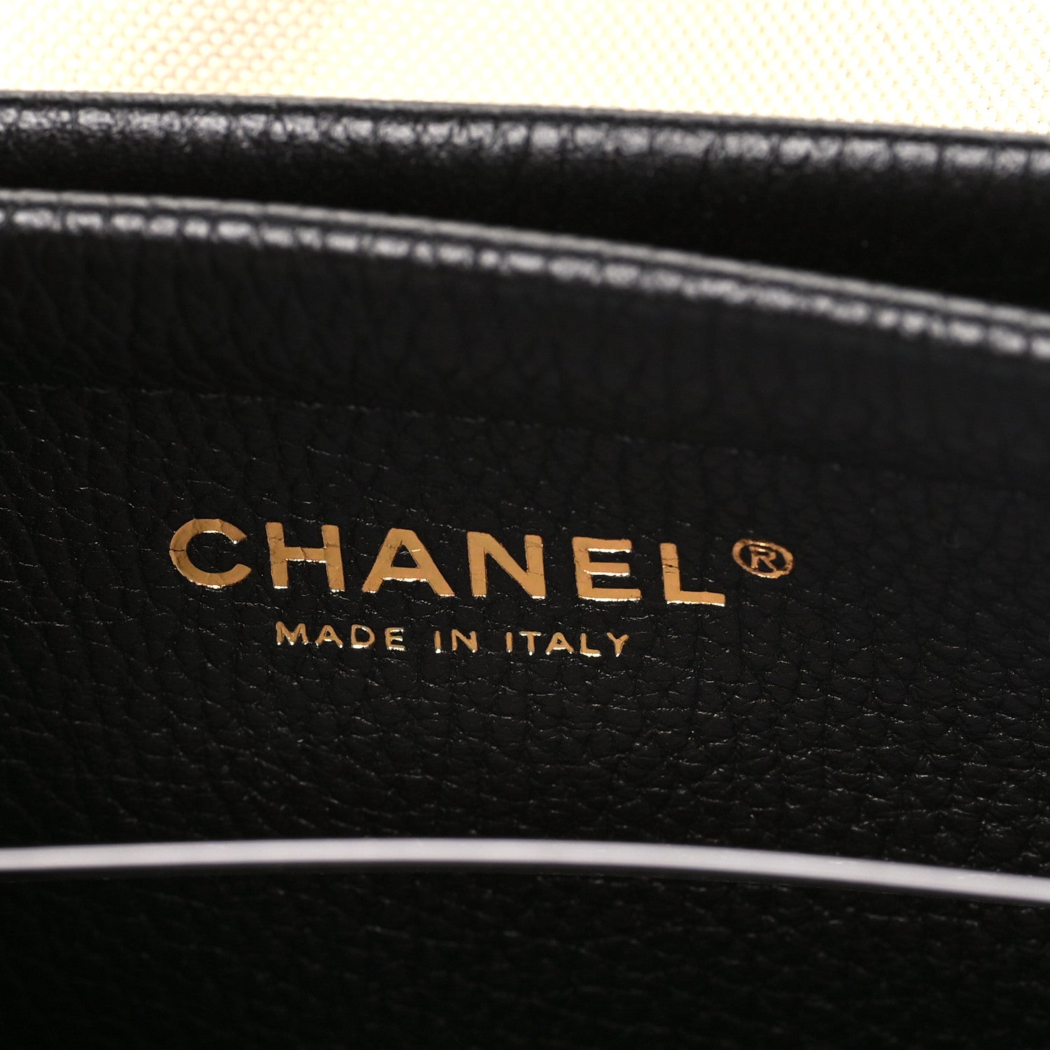 Chanel Grained Calfskin Stitched Urban Essentials Small Shopping Bag Black 6 of 10