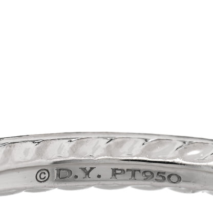 David Yurman Platinum Blue Sapphire 1.85mm Eden Eternity Band Ring 66 11.5 49/5 4 of 4