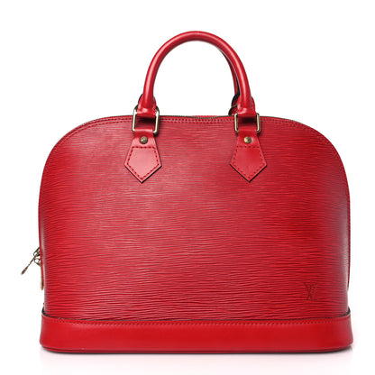 Louis Vuitton Epi Alma PM Castillan Red 1 of 7