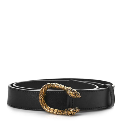 Gucci Calfskin Dionysus 30mm Belt 90 36 Black 1 of 5